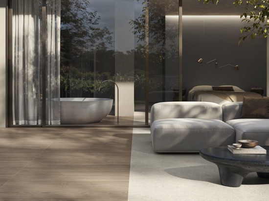 Pebbles von Casalgrande Padana: moderne Eleganz aus Feinsteinzeug