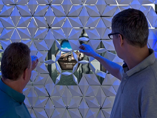 Wenn die Wand Teil der Ausstellung wird
