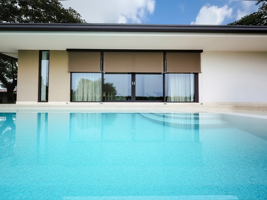 T-Square am Pool: beschatten, ohne dabei schwerfällig zu machen