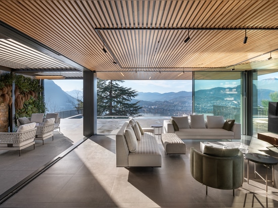 Vision für Villa Tree: in- und outdoor durchlässigkeit