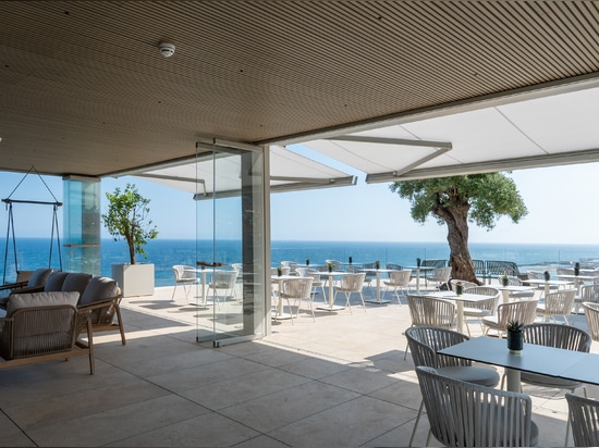 T-Hide im Hotel Europa Palace Sanremo: Komfort im freien im zeitgenössichen Stil