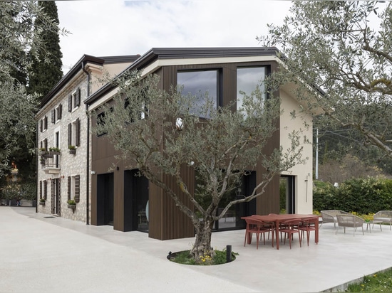 AVE-Kippschalter und Hausautomation für eine Villa in Valpolicella