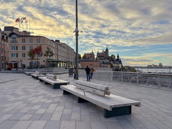 Der neue Slussen: Die städtische Landschaft und die Wasserlandschaft Stockholms wieder miteinander verbinden