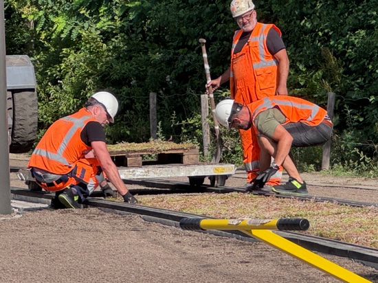 BERA RailFix, installiert in der Stadt Nieuwegein (Utrecht – Niederlande)