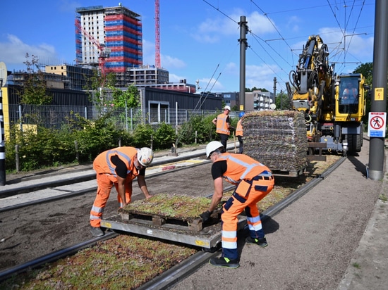 BERA RailFix, installiert in der Stadt Nieuwegein (Utrecht – Niederlande)