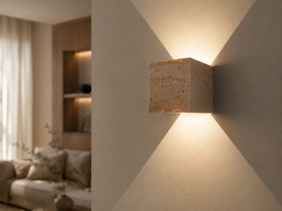 Neu: Die s.luce Travea – Licht trifft auf Naturstein