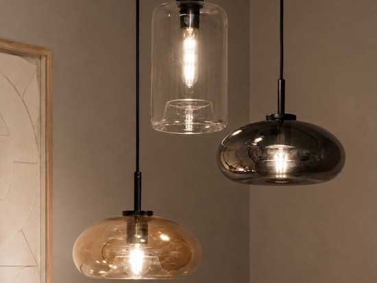 s. luce Cruet Glas-Pendelleuchten für individuelle Lichtkonzepte