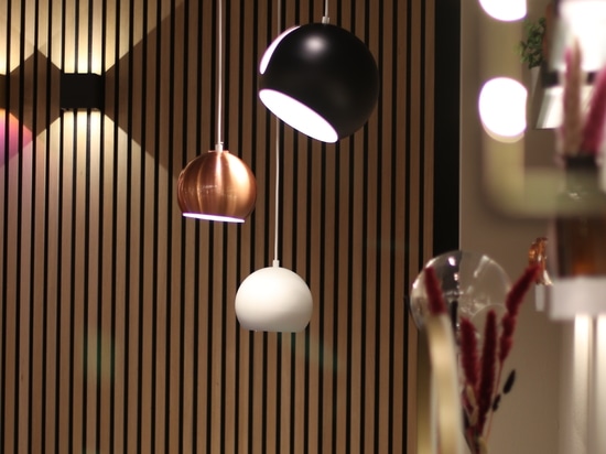 s. luce Ball Galerieleuchten für hohe Decken