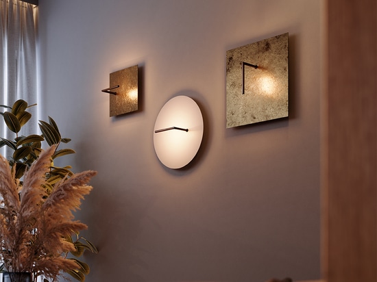 s.luce Plate, Hook & Edge Wand- und Deckenleuchten