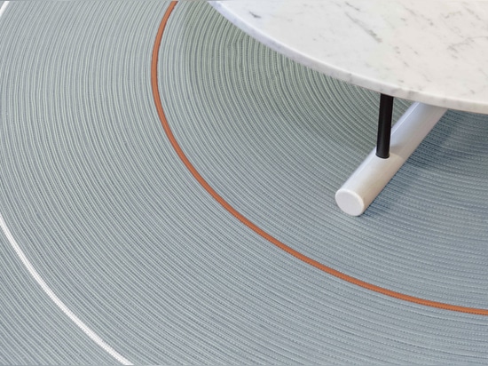 Hula-Hoop-Teppich, in der Farbe „Oceano“
