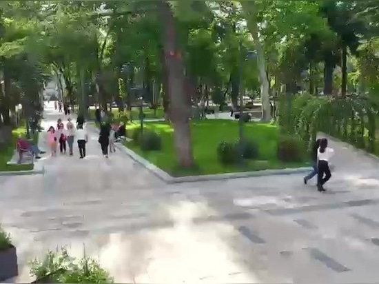 225 Lichtmaste und 90 Sonderanfertigungen an Abfallbehältern für den Stadtpark Kutaissi, Georgien