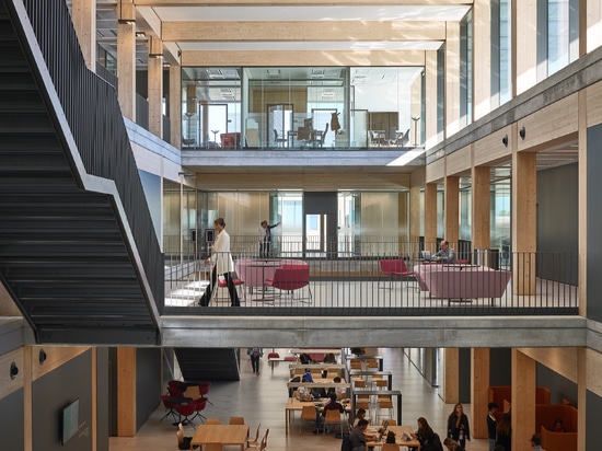 Roberto Rocca Innovation Building: Ein inspirierendes Beispiel nachhaltiger Architektur, das das Wohlbefinden fördert und durch umweltfreundliche Bauweise positive Auswirkungen auf Nutzer und Umgeb...