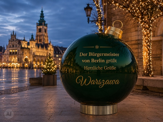 Personalisierte XXL-Weihnachtskugeln: ein einzigartiges Geschenk für Partnerstädte