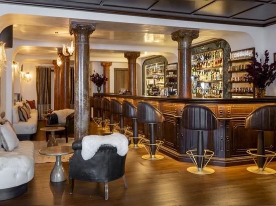 Hotel Ancora Cortina: maßgefertigte Eichenböden von Berti für alpine Hotellerie