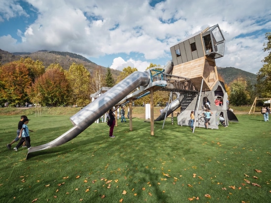 Die Berghütte „The Great Mountain“