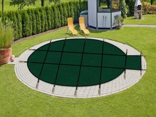 Runde Schwimmbadabdeckung – Wetterschutz