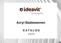 IDEAVIT 2023 ACRYL BADEWANNEN KATALOG - 1