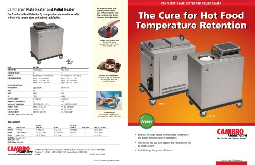 Camtherm® Plate Heater and Pellet Heater