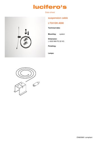 File H Suspension cable LT2410H.4000