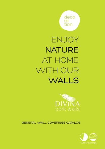 Cork wall coverings catalog