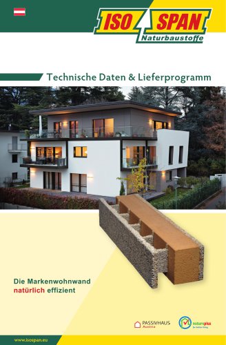 Technische Daten & Lieferprogramm