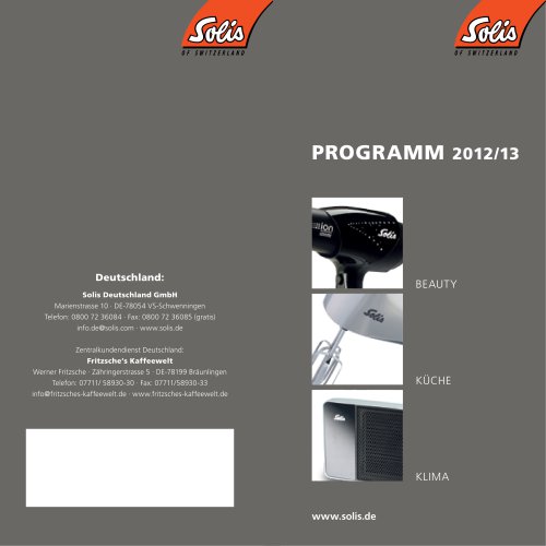 programm 2012/13