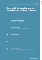 Armaturen für Gesundheits- und Pflegeeinrichtungen - 5