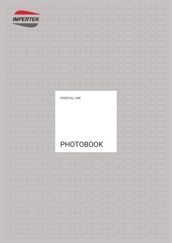 Photobook Pedestal Line