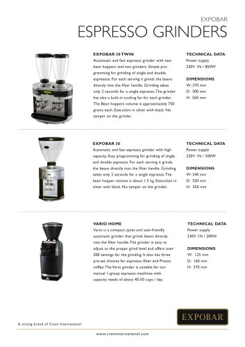 Espressogrinders