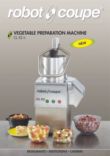 vegetable preparation machine CL 52 Restaurants – institutions – caterers E