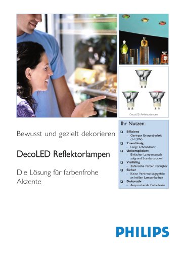 DecoLED Reflektorlampen