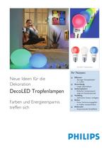 DecoLED Tropfenlampen - 1