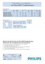 DecoLED Tropfenlampen - 2