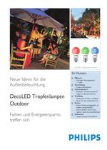 DecoLED Tropfenlampen Outdoor - 1