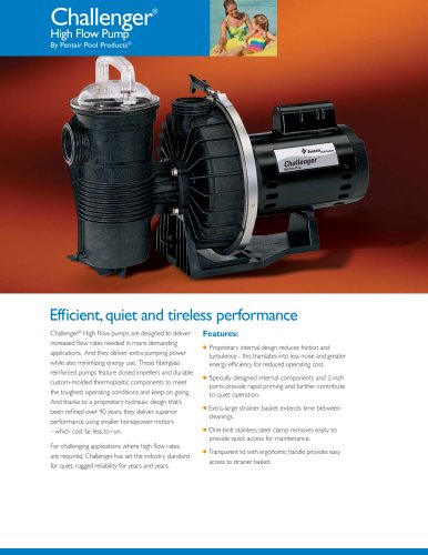 Challenger® High Flow Pumps