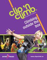 Clip'n Climb Brochure 2013