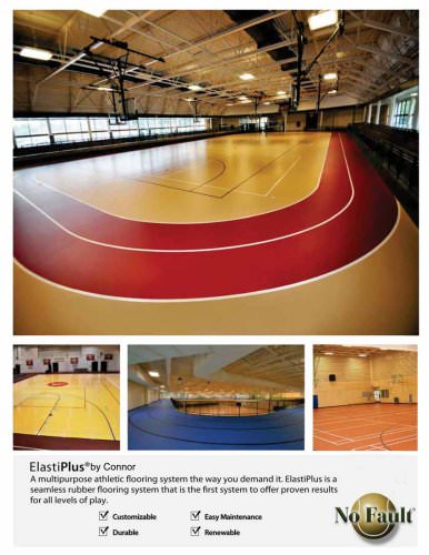 Basketball CourtS:synthetic Court Systems,ElastiPlus