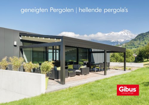 Geneigten pergolen 2025