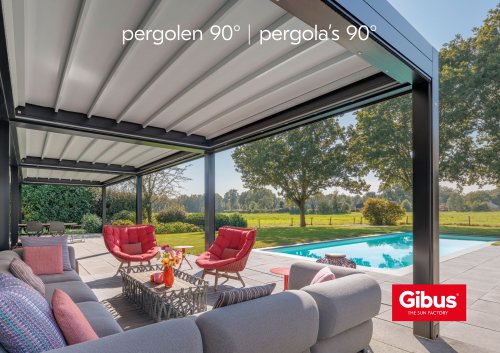 Pergolen 90° 2025