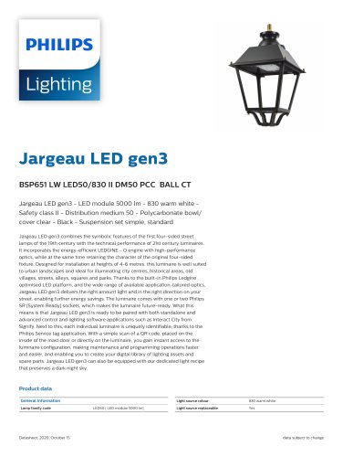 Jargeau LED gen3