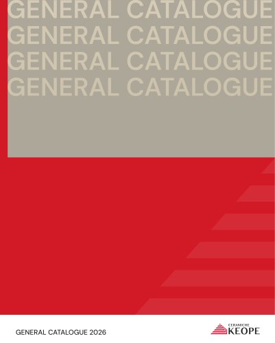 CATALOGO GENERALE 2026