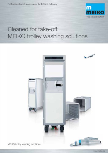 MEIKO trolley washing solutions