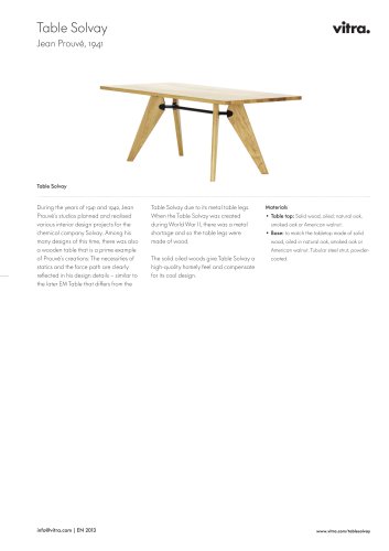 Table Solvay Factsheet