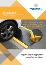 Plate safe for traffic management