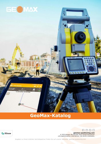 GeoMax-Katalog