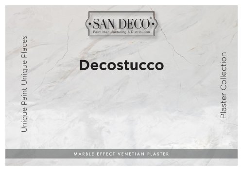 DECOSTUCCO COLORCHART