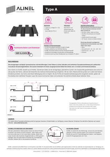 ALINEL Serie-A - Technisches Datenblatt