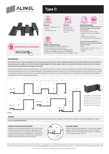 ALINEL Serie-C - Technisches Datenblatt