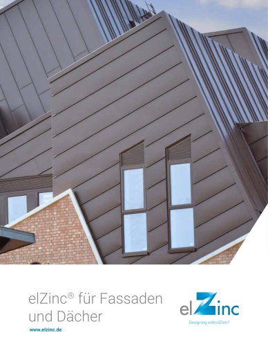 elZinc® für Fassaden und Dächer