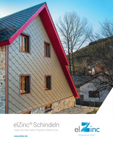 elZinc® Schindeln